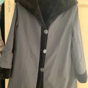 Mink jacket - reversible